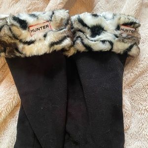 Fleece hunter boot liner